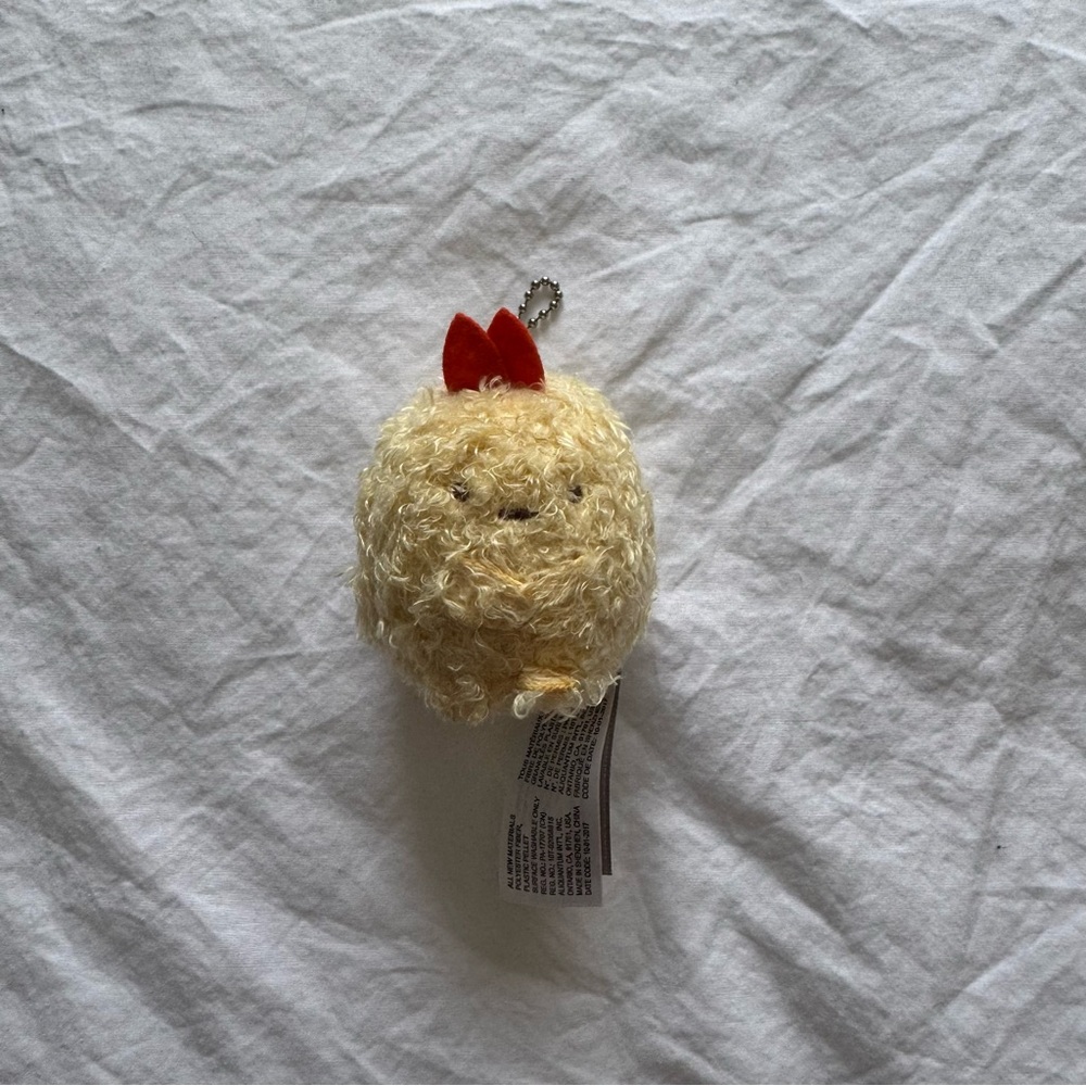 San-X Sumikko Gurashi Ebi Fry Plush Keychain